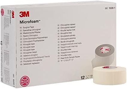 Direct Collection 3M Microfoam Surgical Tape 1" x 5 1/2 yd, Stretched Box of 12