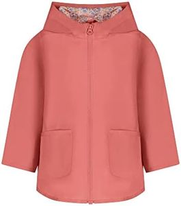 Simple Joys by Carter's Girls' Raincoat, Pink Floral, 4