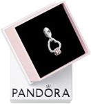 Pandora Heart Highlights Charm - Compatible Moments - Stunning Women's Jewelry - Made Rose & Sterling Silver - With Gift Box