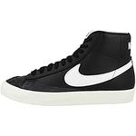 Nike Men's Basketball Shoe, Black White Sail Team Orange, 13