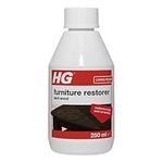 HG Dark Wood Furniture Restorer, Cleans & Removes Marks, Stains, Rings & Scratches from Wooden Surfaces, Anti Ageing Wear & Tear Remover – 250ml (410030106)