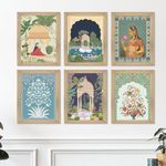 PAPER PLANE DESIGN Traditional Art Paintings: Enhance Your Home Décor with Framed Pichwai and Madhubani Masterpieces - Perfect for Living Rooms, Bedrooms, and Office Spaces (E)