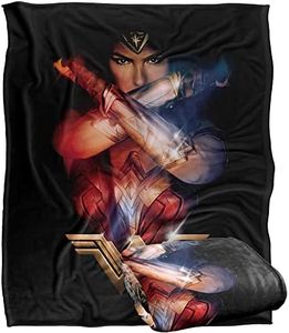 Wonder Woman Arms Crossed Silky Touch - Coperta super morbida, 127 x 152 cm