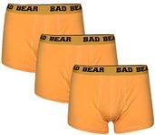 Gaffer Mens Boxers 3 Pack Regular Novelty Boxer Shorts Underwear Cotton Adults Trunks Briefs Mustard - 3 Pack M