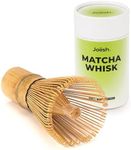 Joiish Handcrafted Bamboo Matcha Whisk, Traditional Japanese Chasen, Matcha Stirrer, Matcha Tea Mixing Tool Accessory