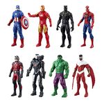 Marvel Avengers Ultimate Protectors Pack, 6-Inch-Scale, 8 Action Figures with Accessories, Super Hero Toys, Toys for Boys and Girls Ages 4 and Up