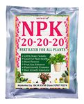 RAVK KVAR NPK 20 20 20 Fertilizer for All garden Plants and Pot Plants 400 grams