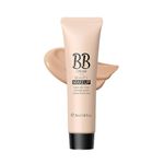 BB Cream Foundation Tinted Moisturiser Face Women BB Cream Tinted, Full-Coverage Foundation&Concealer, Lightweight Color Correcting Cream, Hydrating BB Cream All Skin Types - Evens Skin Tone