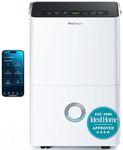 Pro Breeze® 30L/Day Dehumidifier - Smart Compressor Dehumidifier with App, Wi-Fi, Continuous Drainage, 4L Water Tank, 24h Timer & Child Lock- Mould Remover & Moisture Absorber for Home & Bathroom