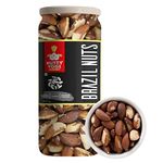 Nutty Yogi Premium Jumbo Brazil Nuts | Rich in Iron, Calcium Zinc, and Selenium | Boosts heart health and Brain Function, Rich in Antioxidant, Supports Thyroid Function, No Preservative (Imported from Brazil) 1 kg (Pack of 1)