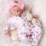 BABESIDE Reborn Dolls - 20 Inch Reborn Baby Dolls Girls, Realistic Newborn Doll with Cloth Body, Sleeping Baby Doll with Clothes Accessories for 3+ Year Old Kids Gift Collection