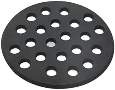 Dracarys Round cast Iron Grate, BBQ high Heat Charcoal Plate fit for Medium Big Green Egg fire Grate-kamado Joe Grill Charcoal Replacement Parts fire Cooking Grate Green Egg Accessories-6.5inch MFGC