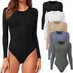 CE' CERDR 5 Pack Long Sleeve Bodysu