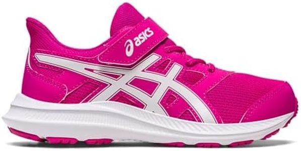 ASICS JOLT 4 PS Sneaker, Pink Rave/White, 28.5 EU