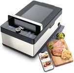 Vesta Precision All-in-One Sous Vide Cooker: No Water, No Vacuum Seal Bags Needed. Sear, Sous Vide & Marinate, 1500W Sous Vide Machine 8.6L Container, Built-in Food Probe & Wi-Fi App Control
