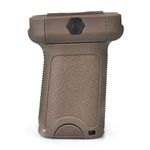 SBGJMY VSG-S Tactical Airsoft Front Grip Vertical Foregrip for 20mm Picatinny Rail System (Tan)