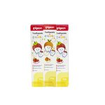 Pigeon Apple & Orange Toothpaste, For Babies And Children,Fluroide -Free,Sls Free,Color Free,Paraben Free, Ph Friendly,Tripack,Pack Of 2 Apple ,Pack Of 1 Orange, 45 G,Pack Of 3, Deep Clean