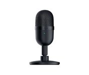 Razer Seiren Mini - USB Condenser Microphone for Streaming (Compact with Supercardioid Polar Pattern, Tiltable Stand, Integrated Shock Absorber) Black