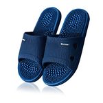 Massage Slippers Foot Reflexoloqy & Acupressure Massagers Sandal Shower Shoes Mens &Womens House Slippers Open Toe Foot With Arch Support Relief Fasciitis