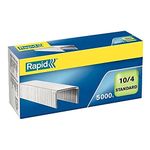 Rapid No. 10 Small Staples, For Stapling up to 10 Sheets, Use with Mini Staplers, Galvanised Wire, Box of 5000, 24863000