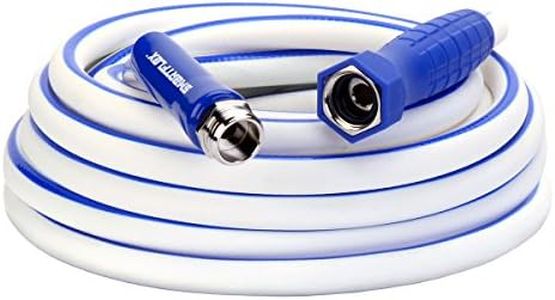 SmartFlex RV/Marine Hose, 1/2 in. x 25 ft, Hybrid, Drinking Water Safe, White - HSFRV425