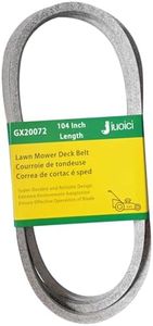 Upgraded GX20072 Deck Belt Compatible with John Deere 42 Inch Deck Lawn Mower D105 D110 D130 L100 L110 E100 LA115 S100, Replace GY20570 Drive Belt, 104 Inch Length, More Durable, Easy to Install