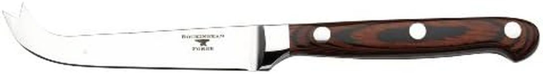 Rockingham Forge 18/10 Stainless Steel Universal Cheese Knife with Riveted Wooden Rosewood Handles CHK-8018