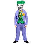 amscan Child Boys Joker Fancy Dress Comic Costume (Age 8-10 Years)