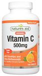 Natures Aid Vitamin C 500mg Sugar Free Chewable (with Rosehips & Citrus Bioflavonoids) 100 Tabs