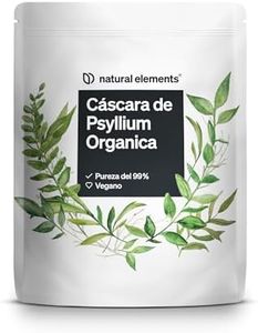 Cáscara de Psyllium Ecológico – bolsa de 500 g – pureza superior al 99%, con certificado ecológico, vegana – baja en carbohidratos, rica en fibra, sin gluten – sin aditivos innecesarios