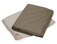 Vaude Unisex - Adult Taurus UL Tent Groundsheet Bark 2P