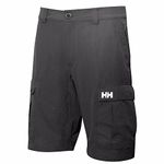 Helly Hansen Men's HH Cargo II Quick Dry Stretch Outdoor Shorts, 980 Ebony, Size 34