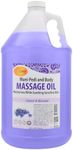 SPA REDI - Massage Oil, Lavender Wildflower, 128 Oz Professional Pedicure, Manicure, Full Body Massage Therapy, with Almond Oil, Cotton Seed Oil, Sunflower Oil, Avocado Oil, Essential Oils, Vitamin E