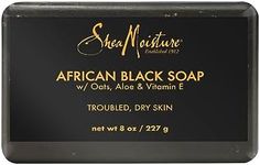 Shea Moisture African Black Soap with Shea Butter, 230 g