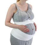 SOLACE BRACING Comfort+ Maternity Belt (8 Sizes) - British Made & NHS Supplied Breathable Pregnancy Bump Support - #1 Brace for Back, Pelvic & Sacroiliac Pain - Ideal Belly Band at All Stages - Size 4