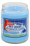 Mutneys Odour Elimination Candle Clothesline Fresh Scented Air Freshener Remover for Dog Cat Smells in the Home Eliminate Dog Cat Puppy Kitten Animal Odours