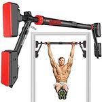 Nakyma Doorway Pull Up Bar/chin up bar door frame with fixing bracket,No Damage Door Frame Upper Body Workout Bar Adjustable Width 30.7"-38.6" for Home Gym Exercise Fitness Supports to 440lbs