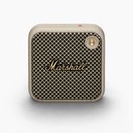 Marshall Willen Portable Bluetooth Speaker with 15+ hours of portable playtime, Dust & Waterproof (IP67) - Cream.