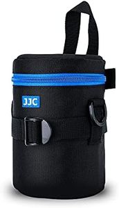 Camera Lens Pouch JJC DSLR Camera Lens Bag Case for Canon 28-200mm 17-55mm 17-85mm 35mm Nikon 55-200mm 18-105mm 18-200mm Tamron 18-270mm Any Other Lens with 3.15x5.98"