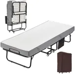 MELLCOM Folding Bed with Mattress,P