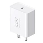 CMF 33W Charger by Nothing, USB C Adapter for CMF Phone 1/Nothing Phone 2a/Phone 2a Plus/Phone 2/Phone 1/Tablet/Samsung M05/M35/M15/F15/M14, 33watt Fast Charge Adaptor for Other Type C Devices, White