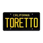 The Fast and The Furious | Charger | Toretto | Metal Stamped Vanity License Plate