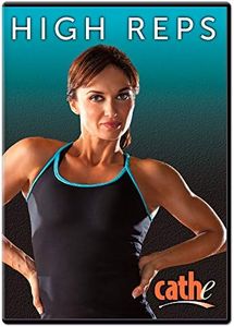 Cathe Friedrich High Reps Total Body Workout DVD For Women and Men - Use This Strength Training DVD To Tone and Sculpt Your Lower Body, Legs, Glutes, Upper Body, Back, Chest, Arms, and Shoulders