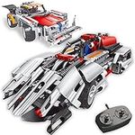 STEM Remote Control Car Building Toy Set for Kids 2 in 1 Snap Together Model Cars Kit to Build with 326 Pieces Cool Engineering Project Best Birthday Gifts for Boys Age 7-12 + Years Old