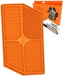 Mighty Paw Dog Lick Pad - Anxiety Alleviation - Strong Suction - Enhanced Paw Grooming - BPA-Free Silicone - Slow Feeding Lick Pad - Dental Health - Dishwasher Safe - Food Safe Silicone Dog Food Mat