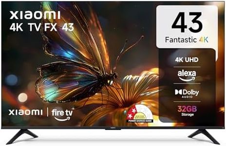 Xiaomi 108 cm (43 inch) FX Ultra HD 4K Smart LED Fire TV L43MB-FIN
