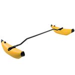 Kayak Outrigger Kit, Canoe Boat Accessory Kayak Outrigger Stabilizer Paddle Float Boat Accessory Kayak Stabilizer, Inflable Canoe for Outdoor Inflatable Kayak(Yellow)