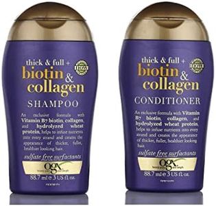 OGX Travel Thick & Full+ Biotin & Collagen Shampoo & Conditioner For Thicker, Fuller, Healthier looking hair 177.4 ml