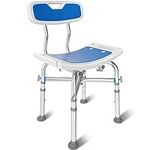 Heavy Duty Shower Chair with Back 5