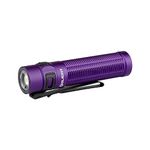 OLIGHT Baton3 Pro Max Rechargeable Compact Flashlights, 2500 Lumens EDC Pocket Flashlight with Safety Proximity Sensor, for Camping, Hiking and Emergency (Purple, Cool White Light: 5700~6700K)